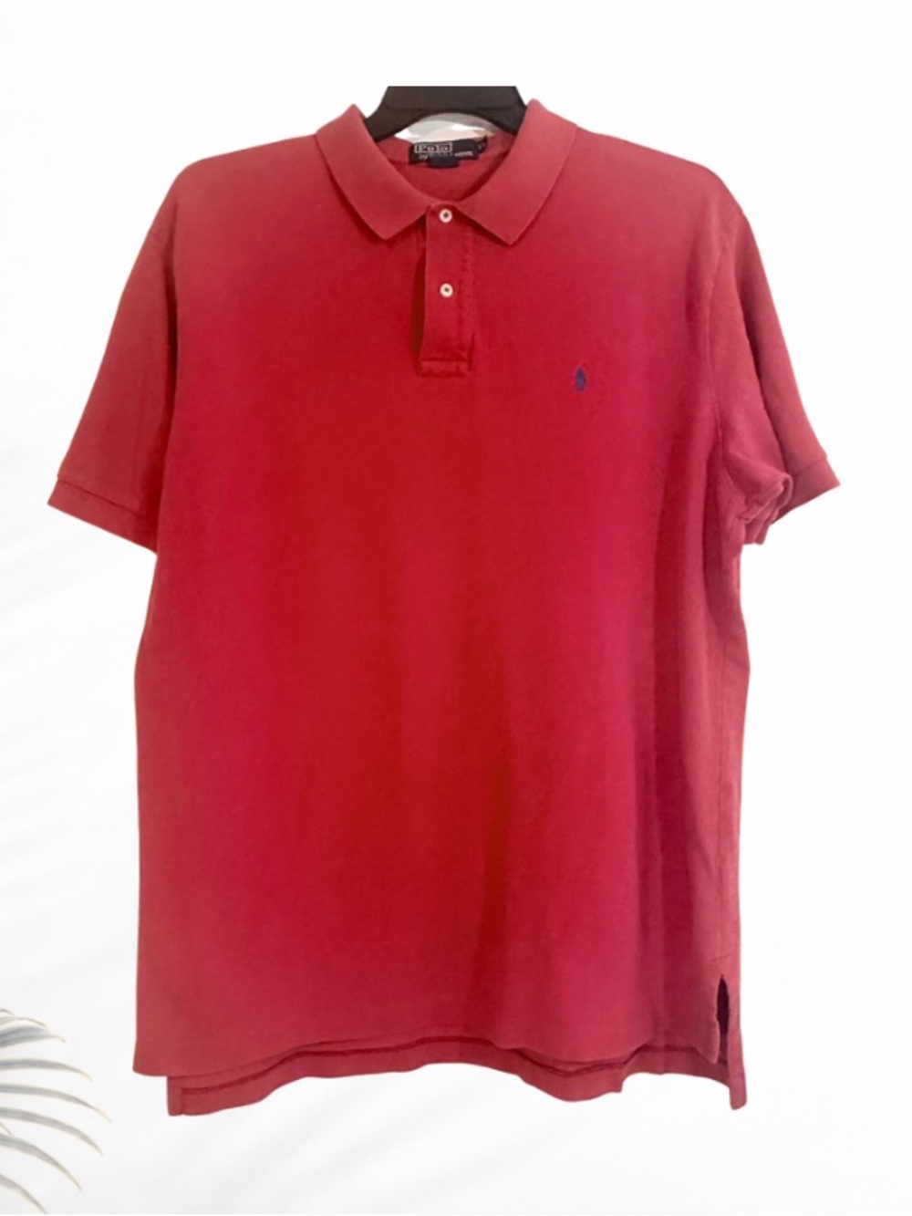 Polo Ralph Lauren Strawberry Red Short Sleeve Polo Shirt XL Cotton